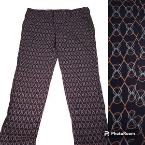 ✨ NWT Joe Fresh Geometric print cropped dress pants